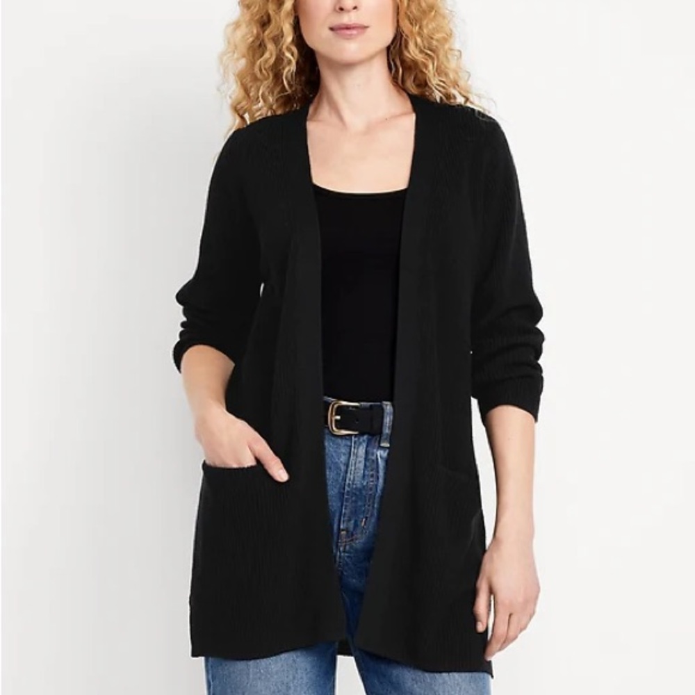 Old Navy Longline Open-Front Sweater